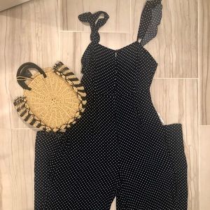 Polka dot jumpsuit